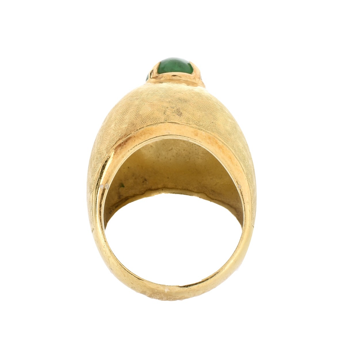 Italian Emerald and 18K Ring