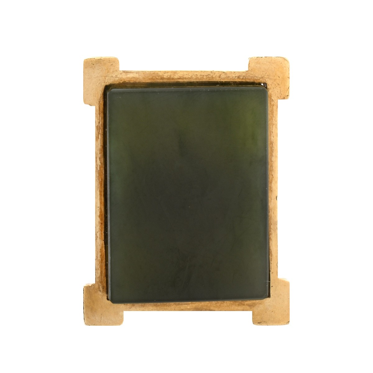 Vintage Jade and 14K Ring