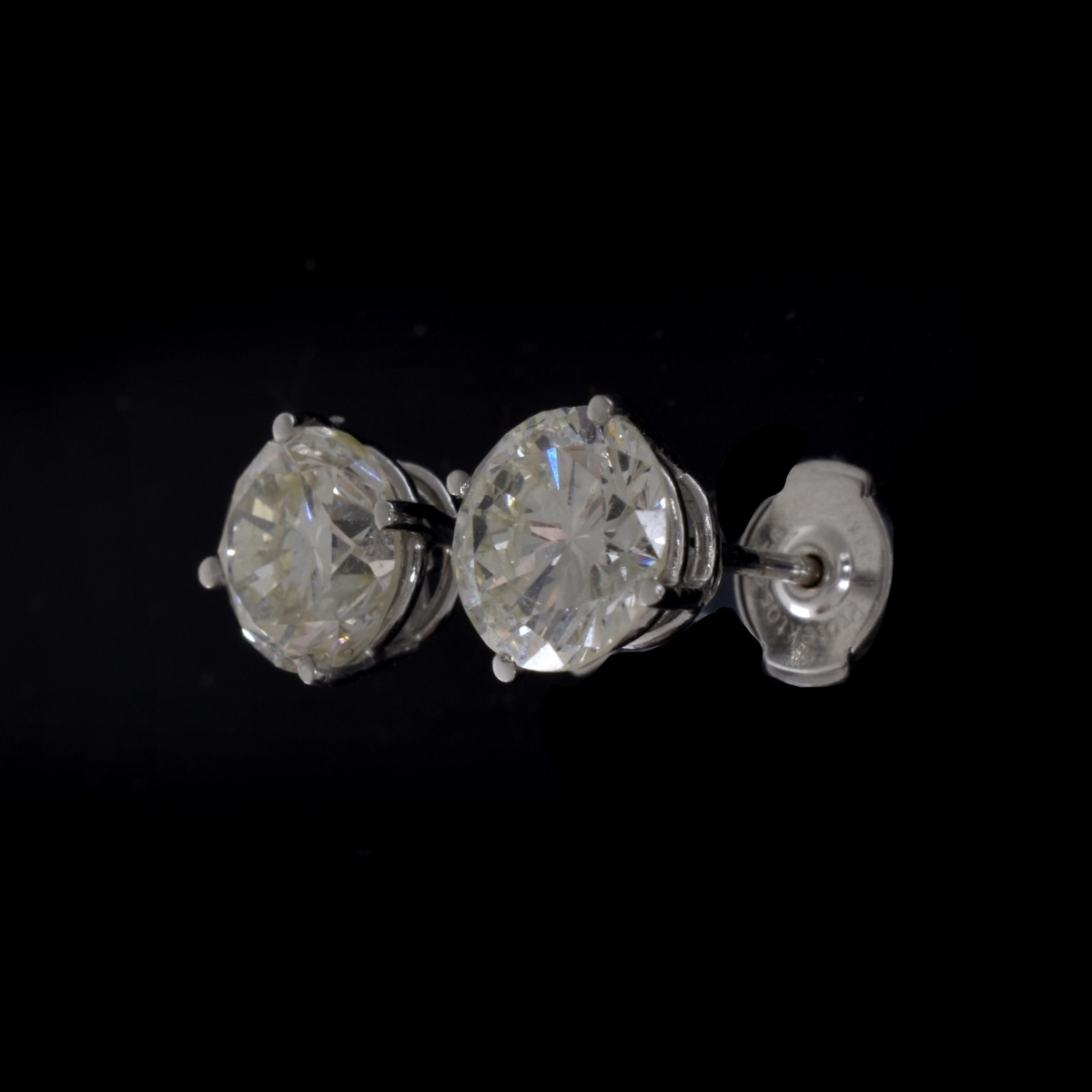 3.50ct TW Diamond and 14K Ear Studs