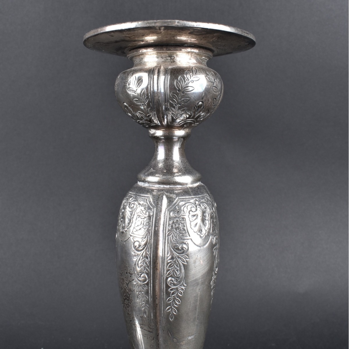 Set of 4 Sterling Candlesticks