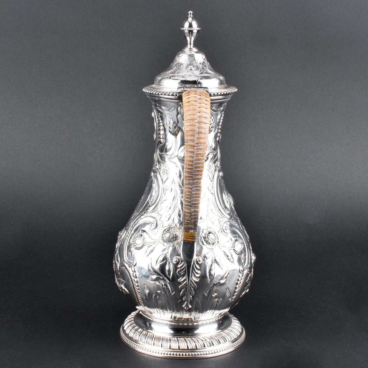 18th C Ebenezer Coker Silver Pitcher