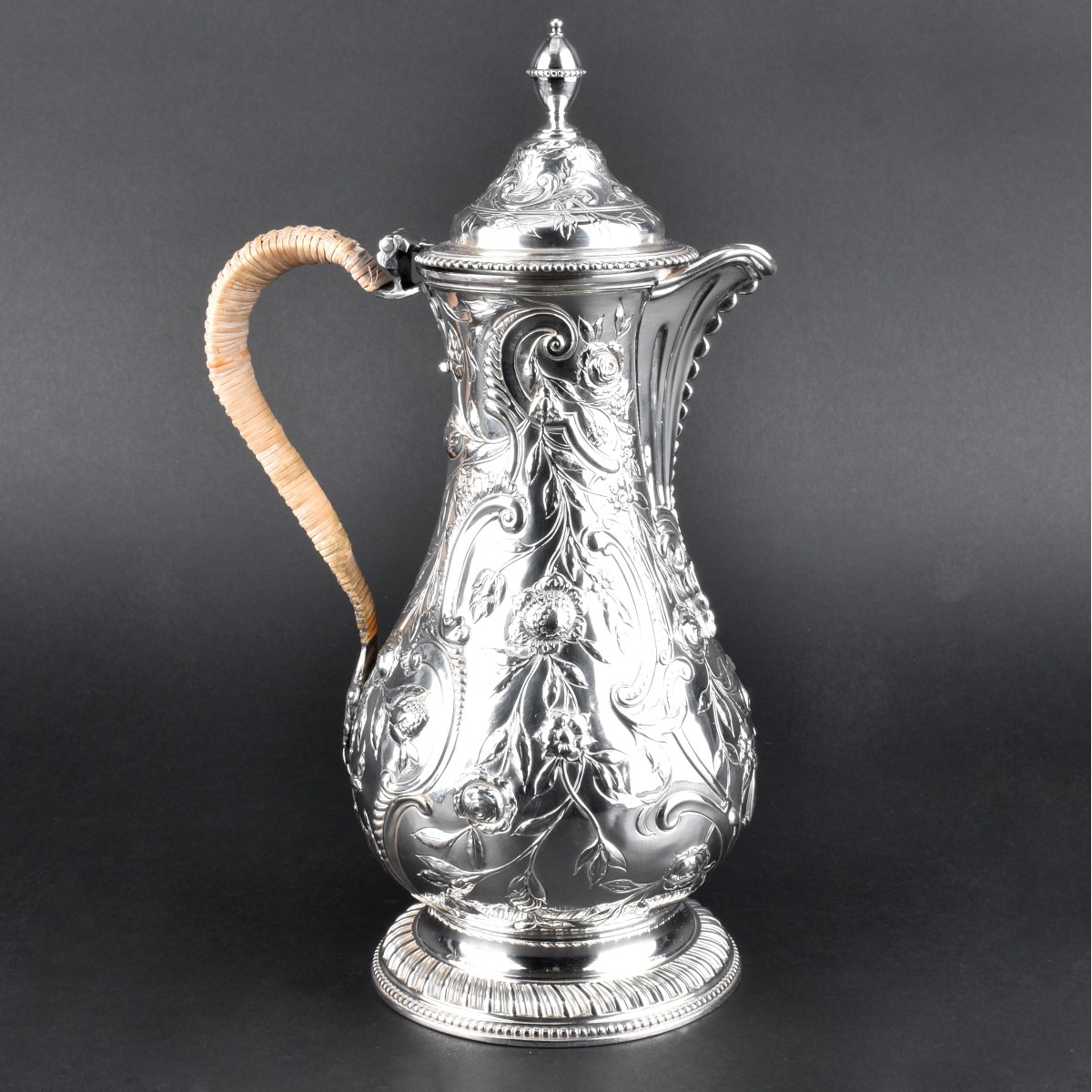 18th C Ebenezer Coker Silver Pitcher