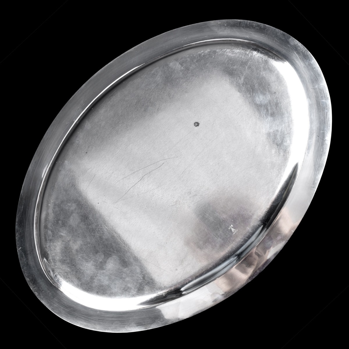 Clarence A. Vanderbilt Sterling Silver Oval Tray