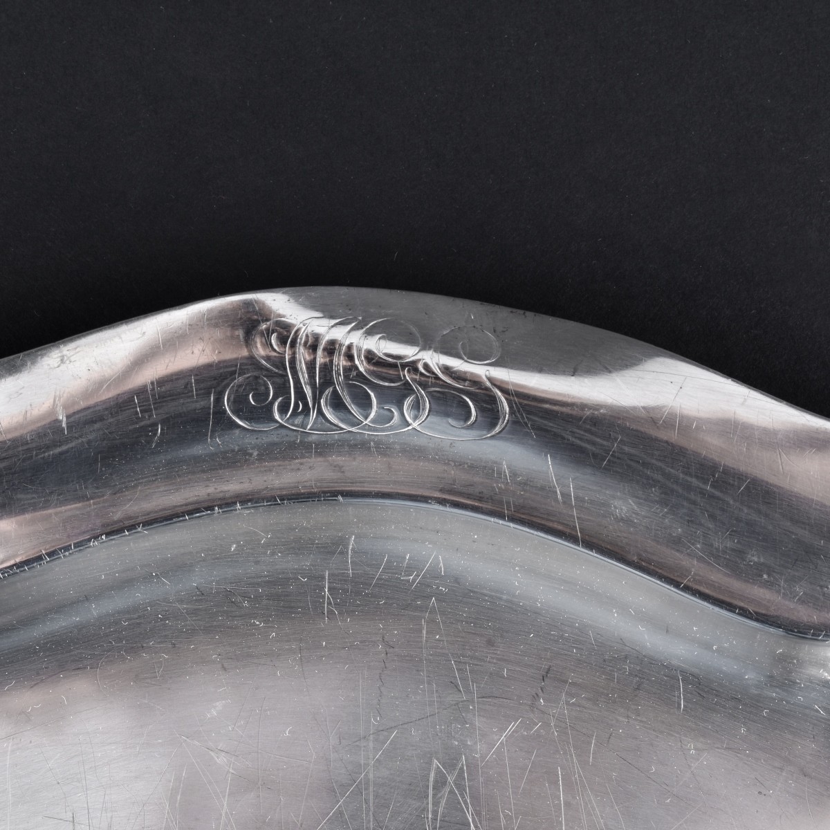 J.E. Caldwell Sterling Silver Oval Tray