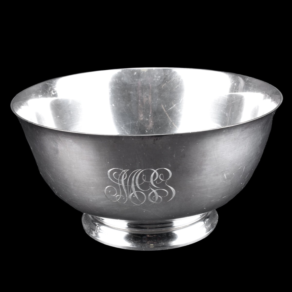 J.E. Caldwell Sterling Silver Paul Revere Bowl