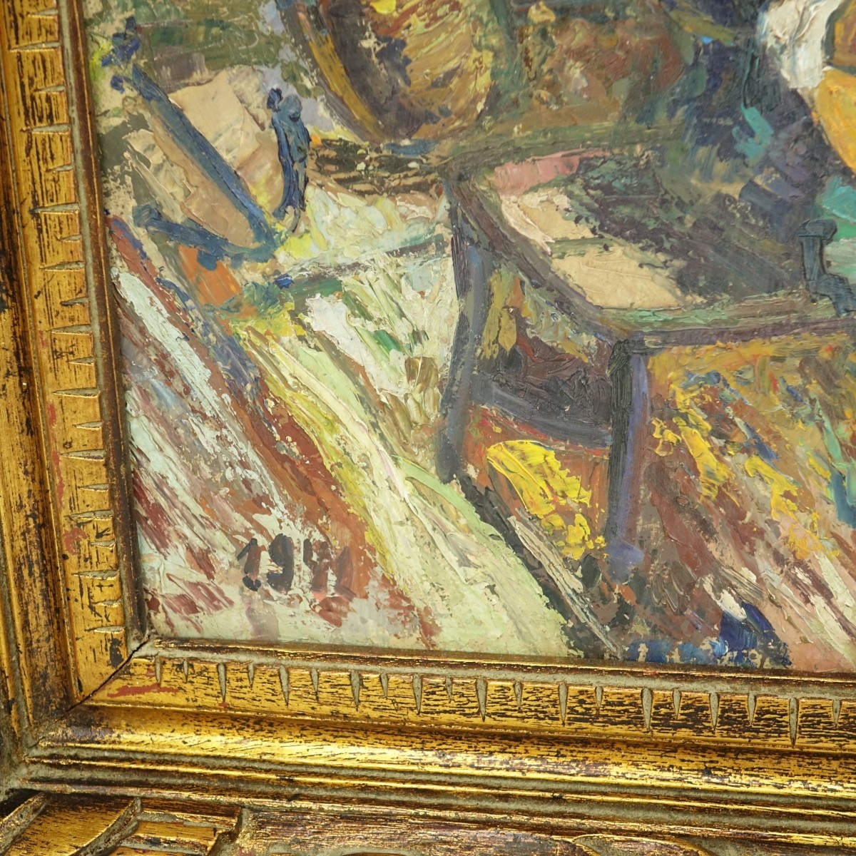 After: David Burliuk (1882 - 1967) Oil on Canvas