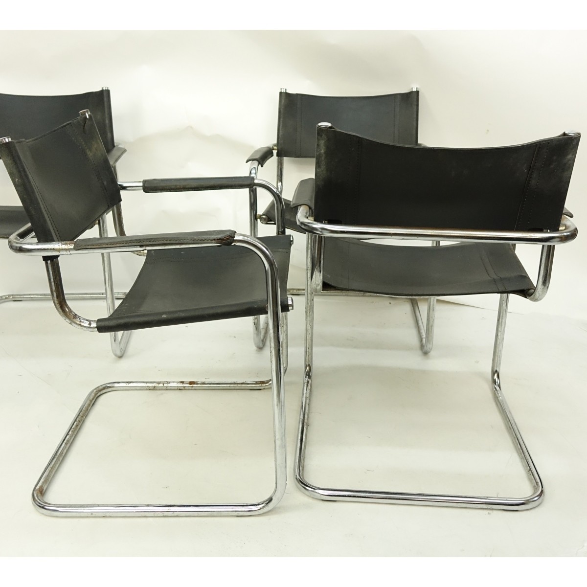 4 Marcel Breuer style Chairs