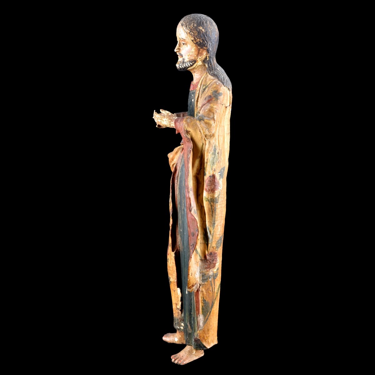 18/19th Century Religious Icon Figurine