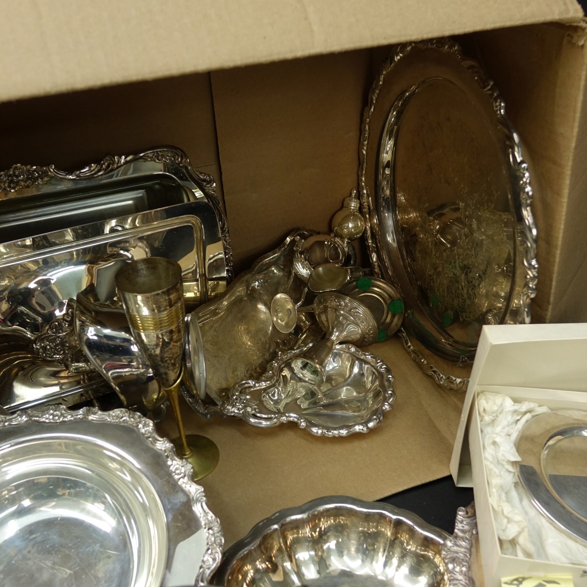 Collection Of Silver Plate