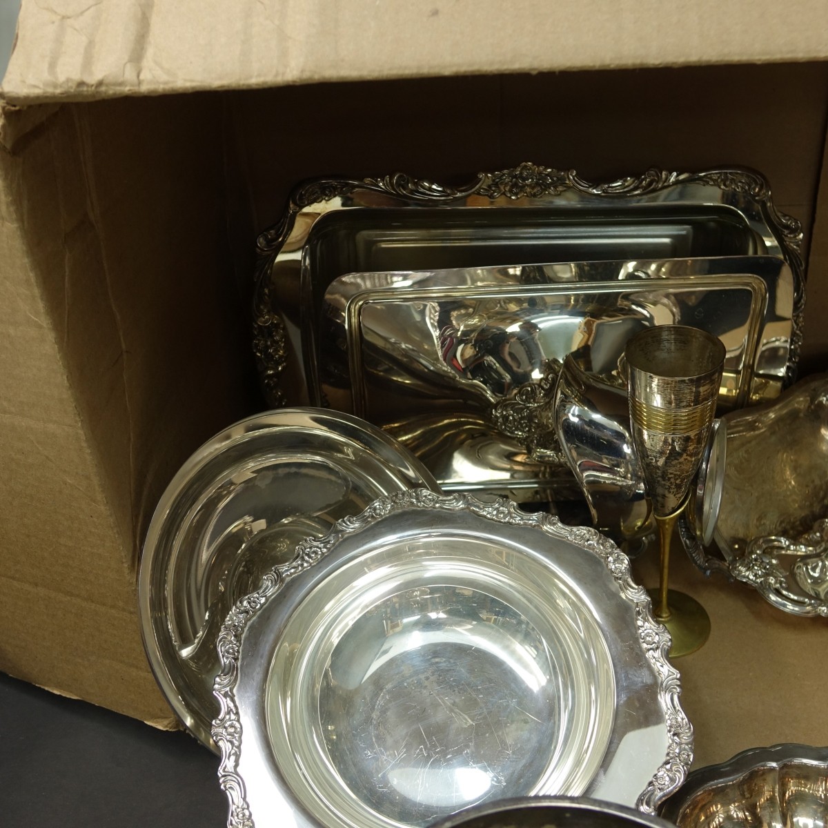 Collection Of Silver Plate