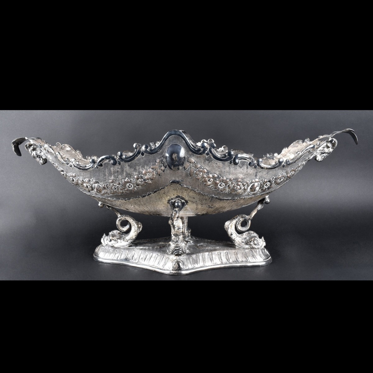 Silver Plate Centerpiece Bowl