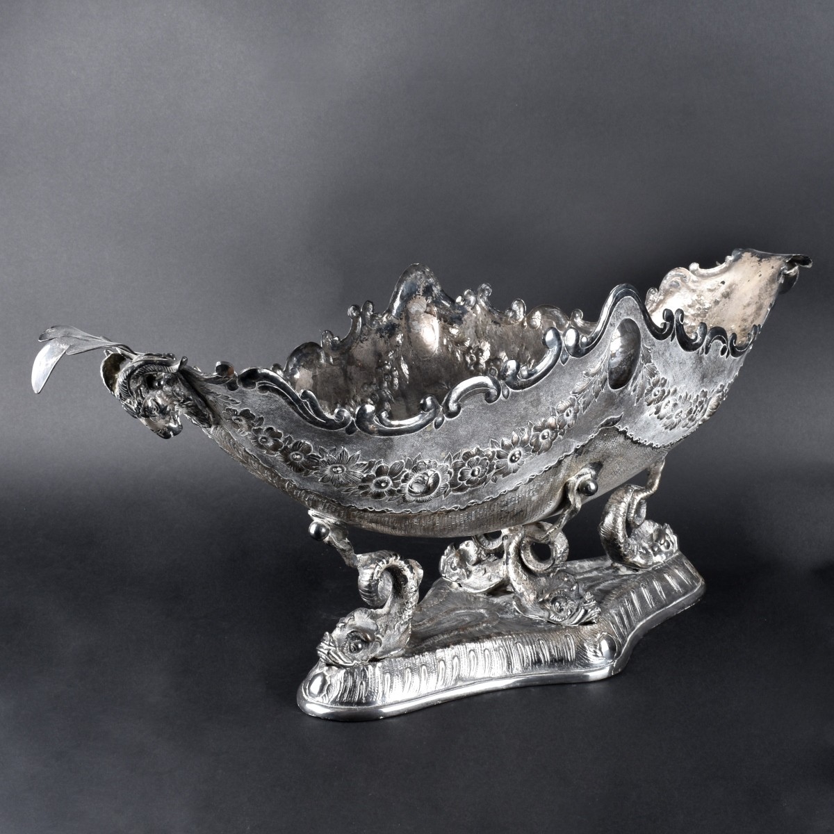 Silver Plate Centerpiece Bowl