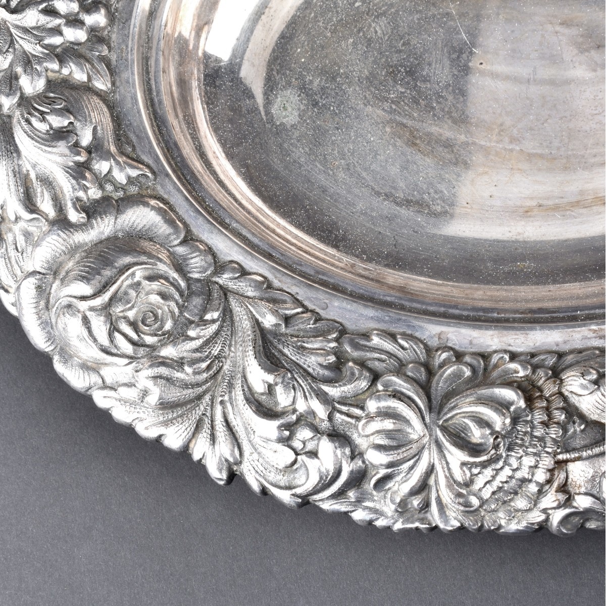 Two (2) Silver Plate Table Top Items