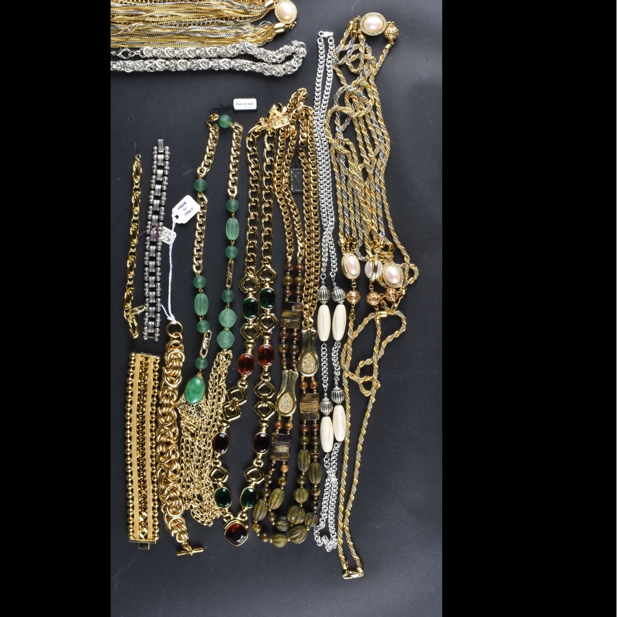 Large Assortment of Retro Costume Jewelry