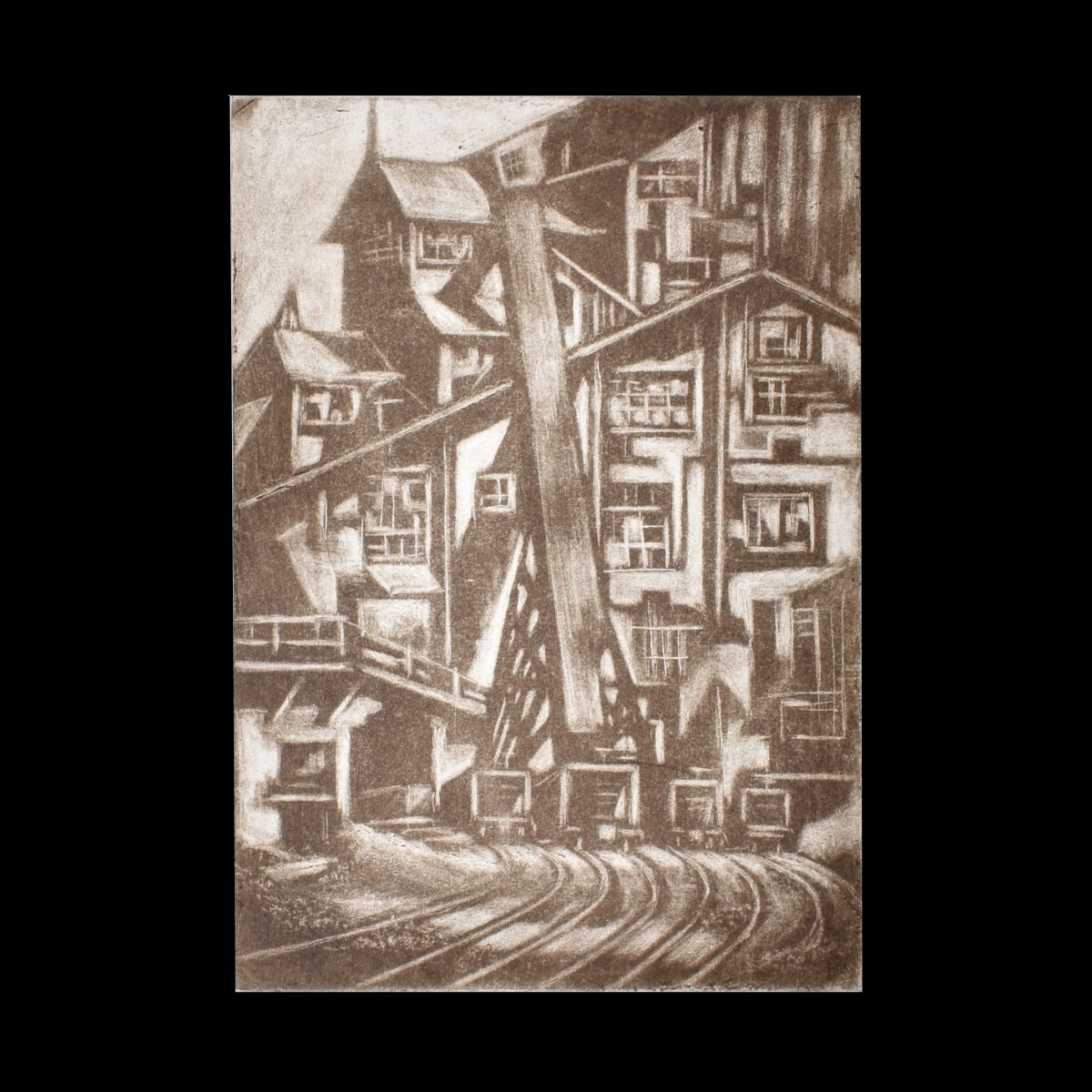 Dox Thrash, American (1893-1965) Mezzotint