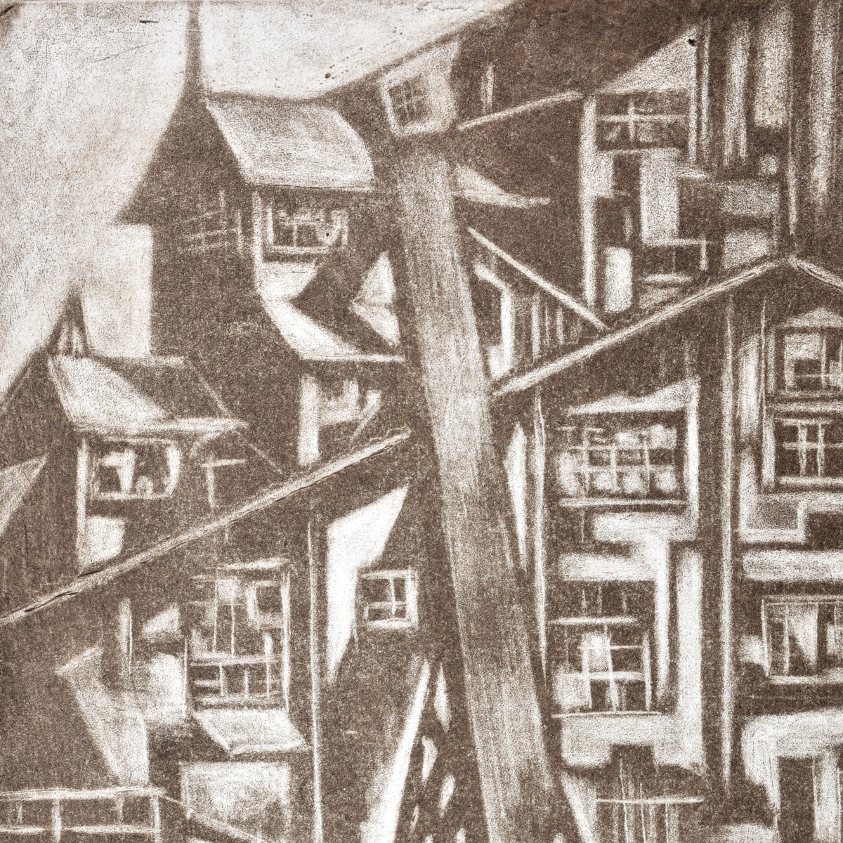 Dox Thrash, American (1893-1965) Mezzotint