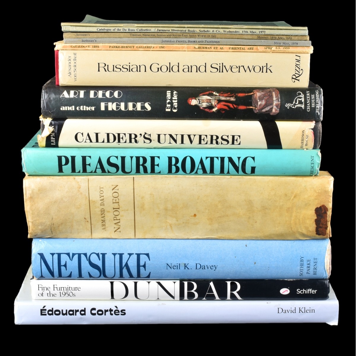 Thirteen Assorted Art Books & Auction Catalogues