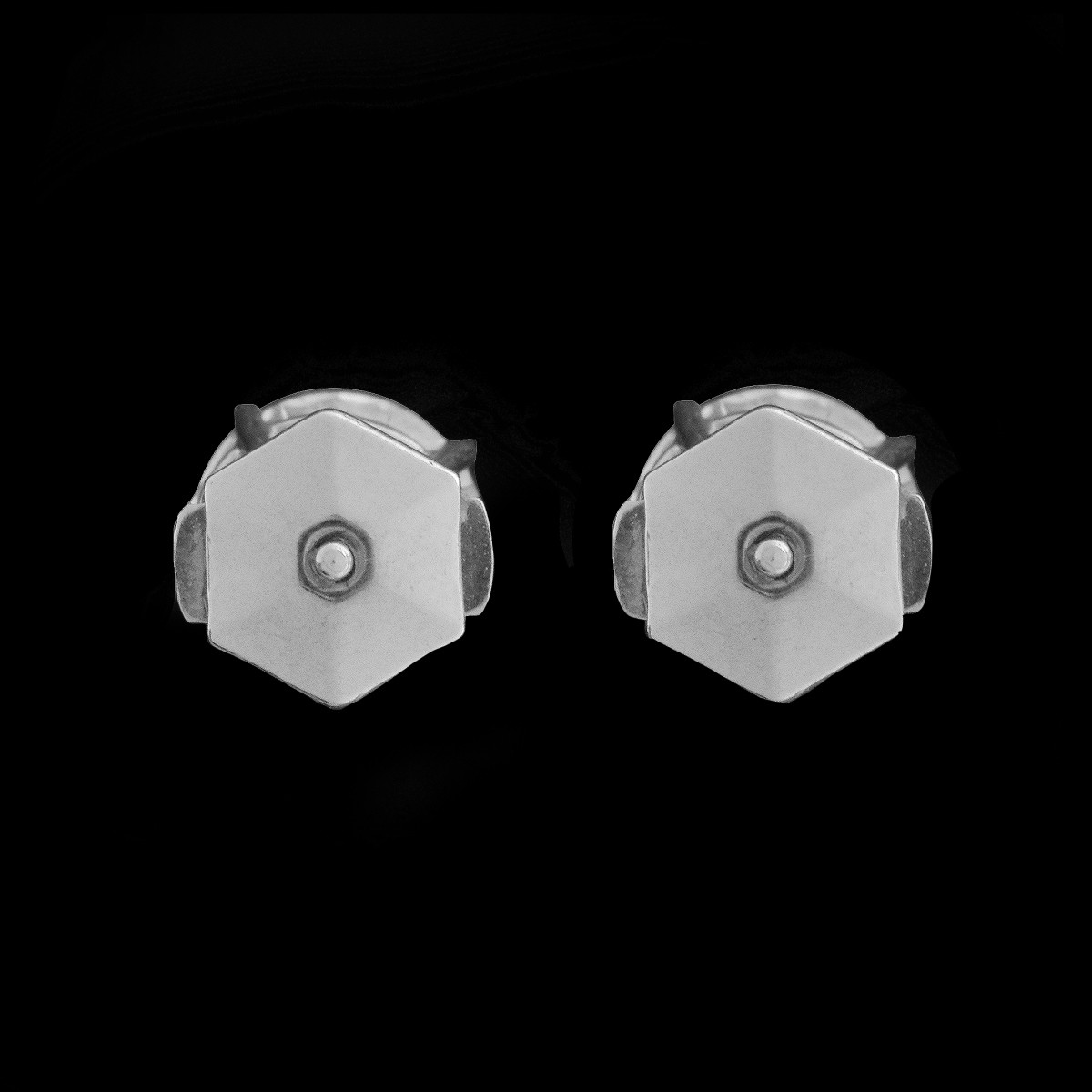 4.0ct TW Diamond and 18K Ear Studs