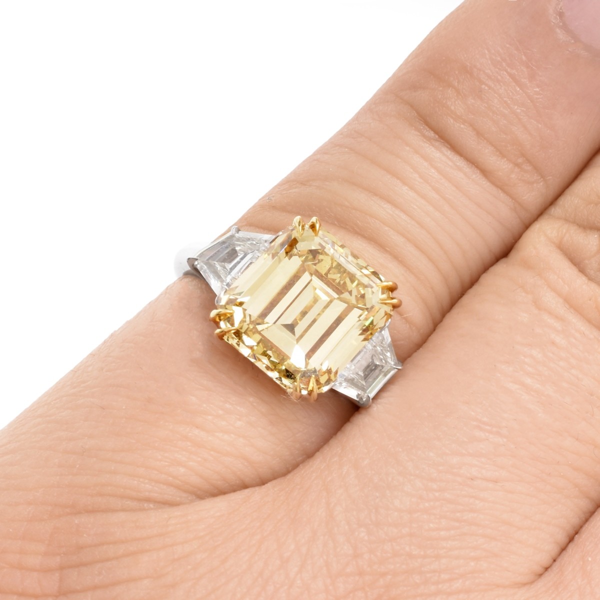 GIA 6.13ct Diamond Engagement Ring