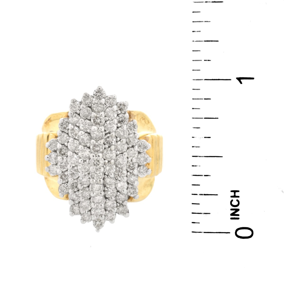 2.25ct TW Diamond and 10K Ring