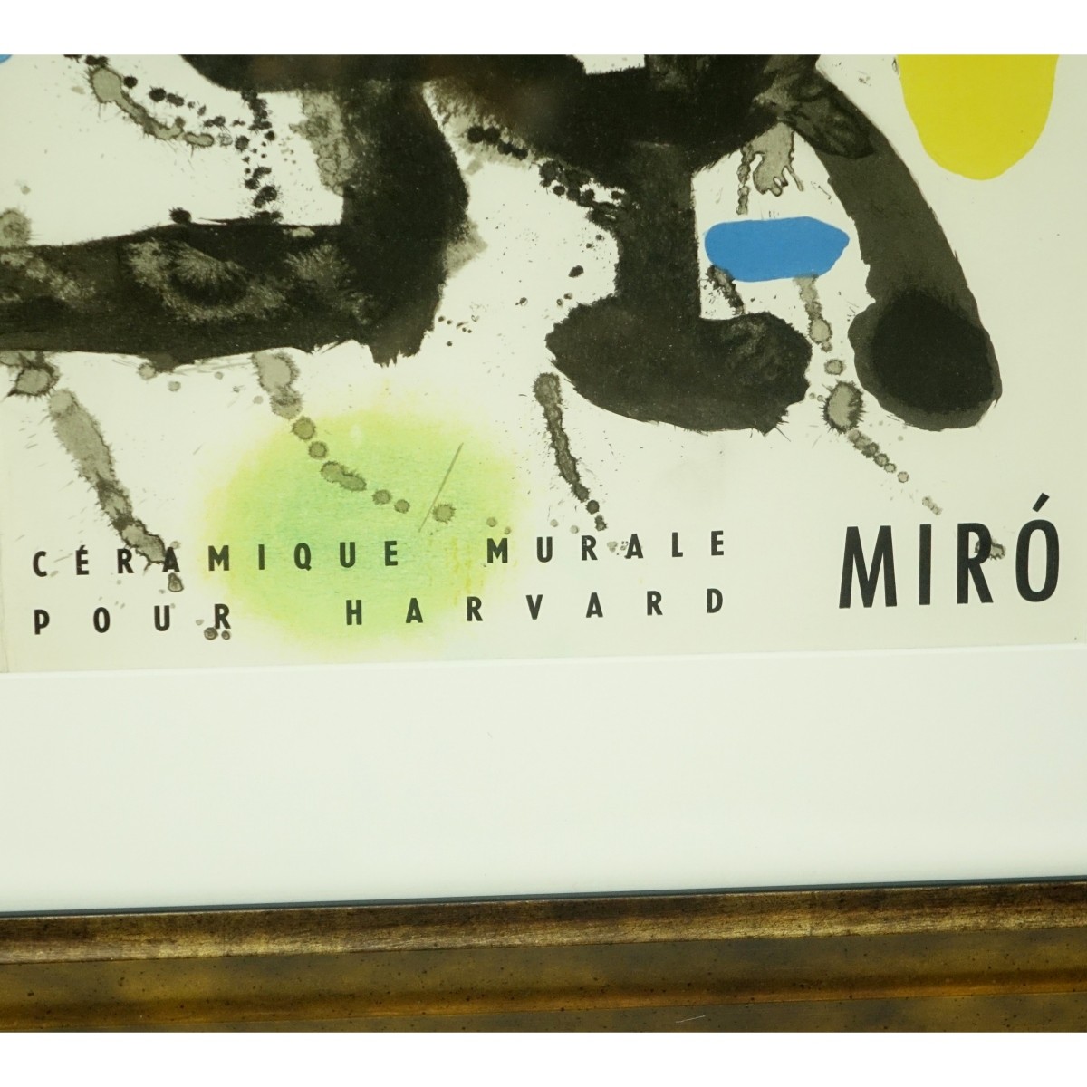 After: Joan Miro, French (1893 - 1983) Art poster