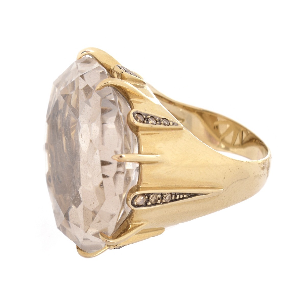 H. Stern 18K and Quartz Ring