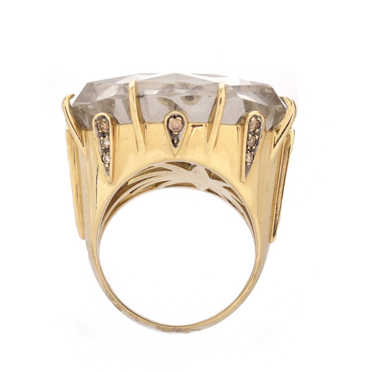 H. Stern 18K and Quartz Ring