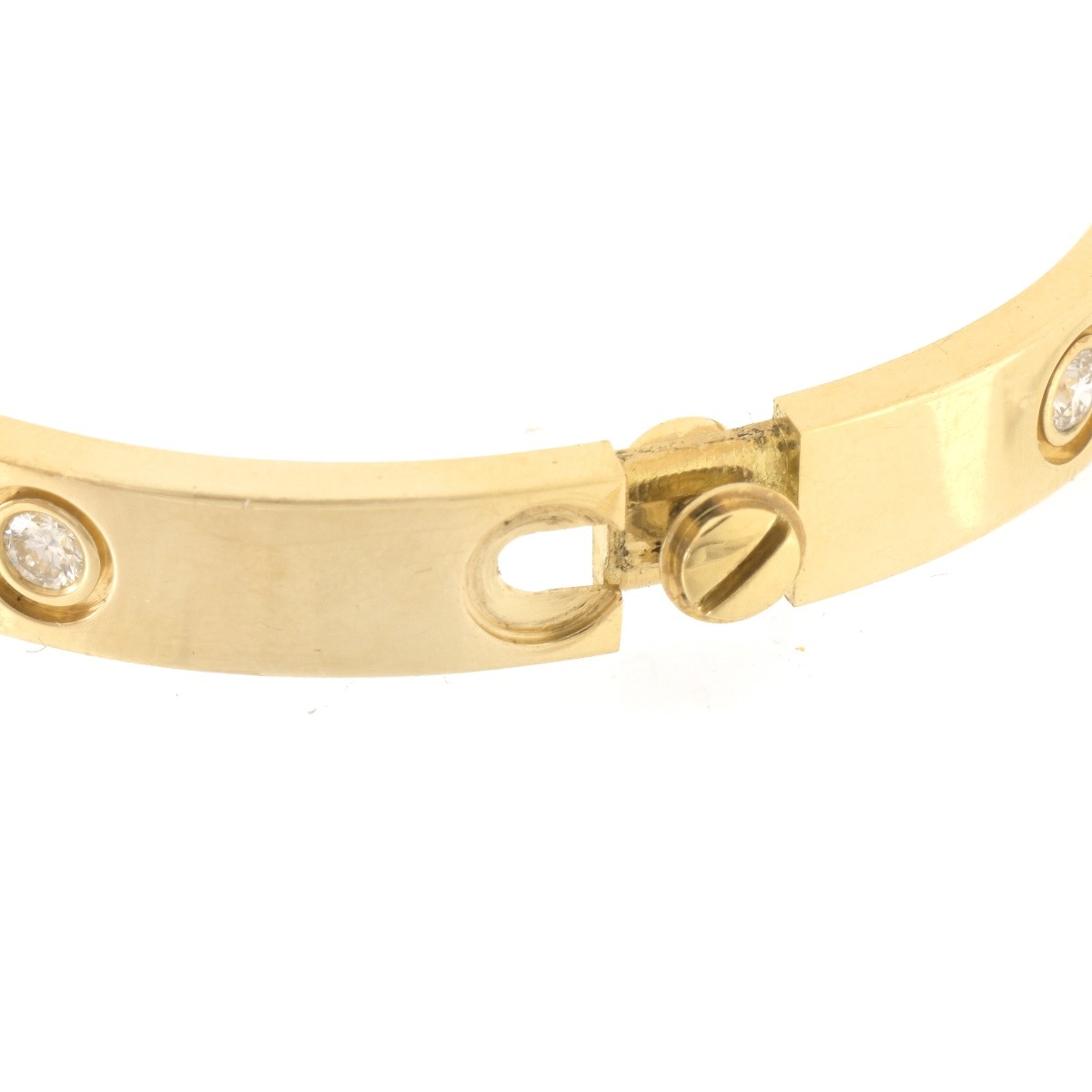 Cartier Diamond and 18K Love Bracelet