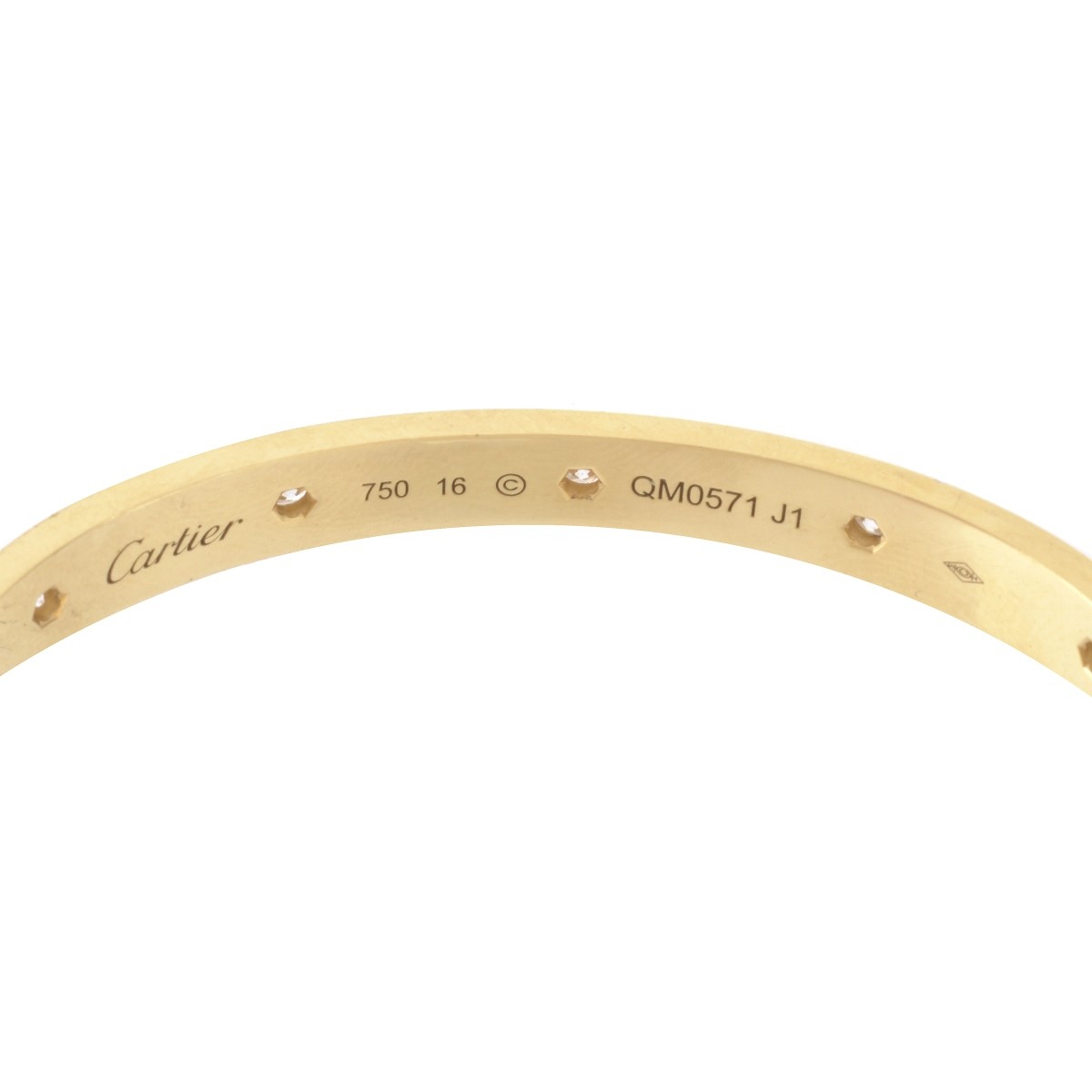 Cartier Diamond and 18K Love Bracelet