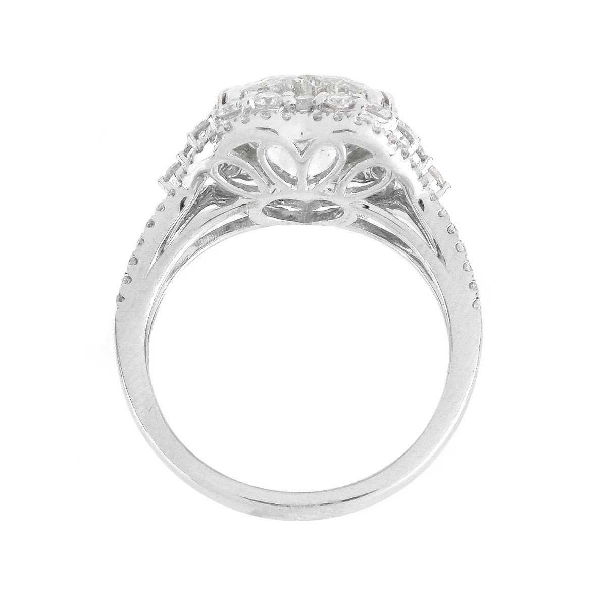 3.63ct Diamond and 18K Ring