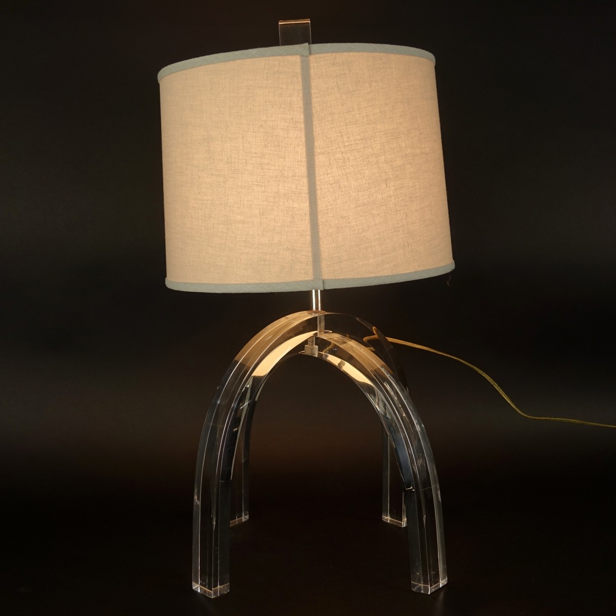 After: Shirley Ritts Lucite Footed Lamp