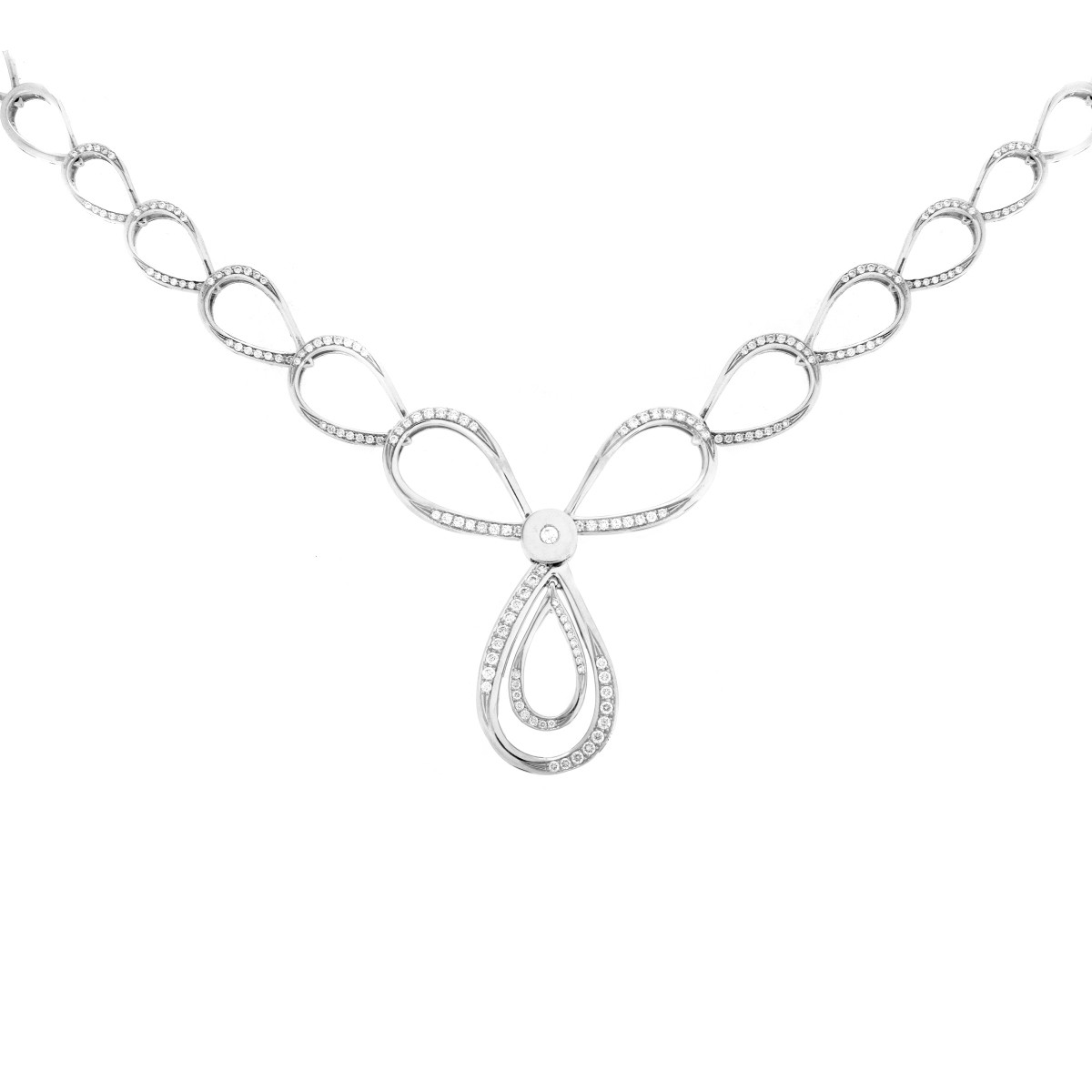 Pertegaz Diamond and 18K Necklace