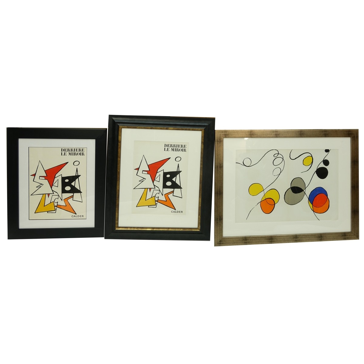 Three (3) Alexander Calder (1898 - 1976) Prints