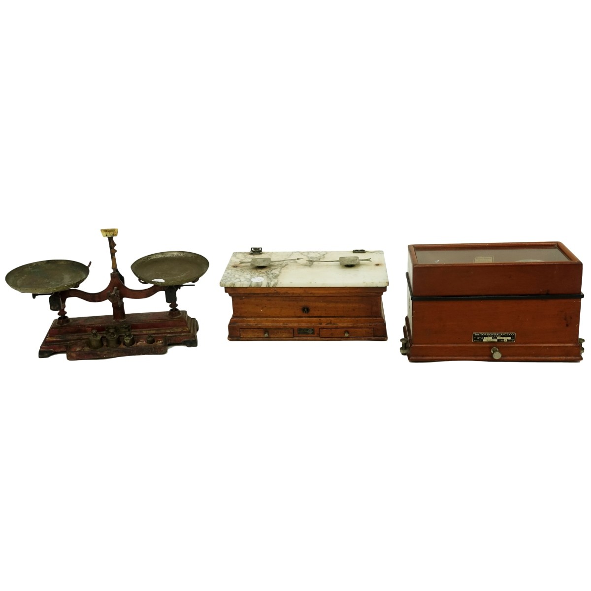 Three (3) Antique Balance Scales