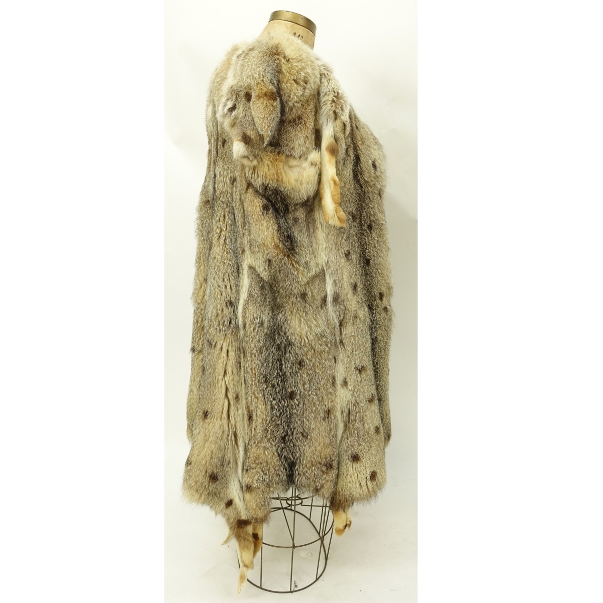 Vintage Christine Vogdt Wild Cat Fur Vest