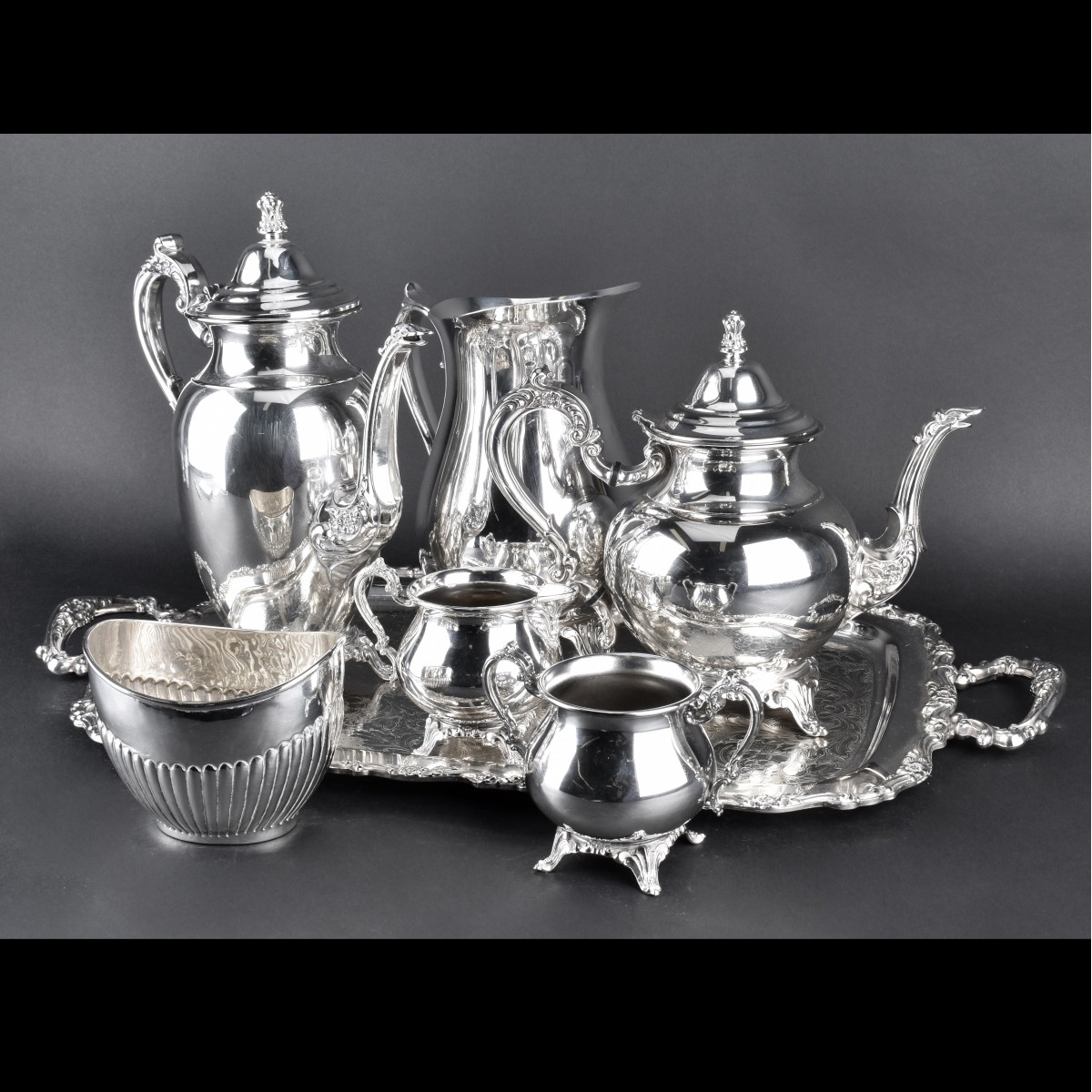 Premium Silver Plate Holloware Lot