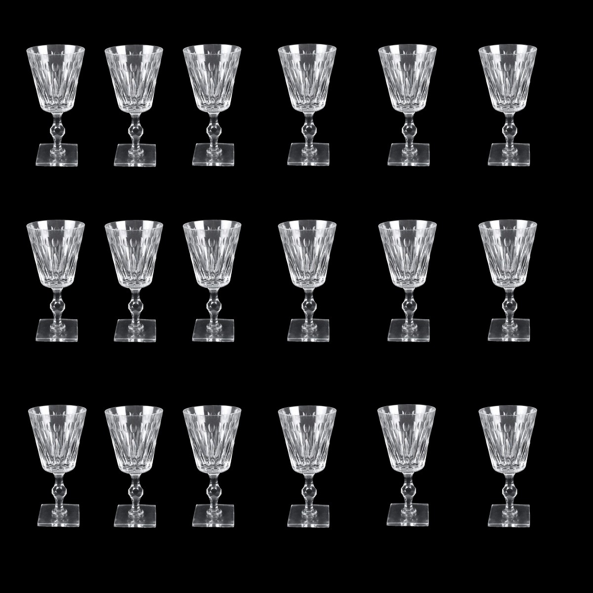 Hawkes "St. George" Crystal Water Goblets