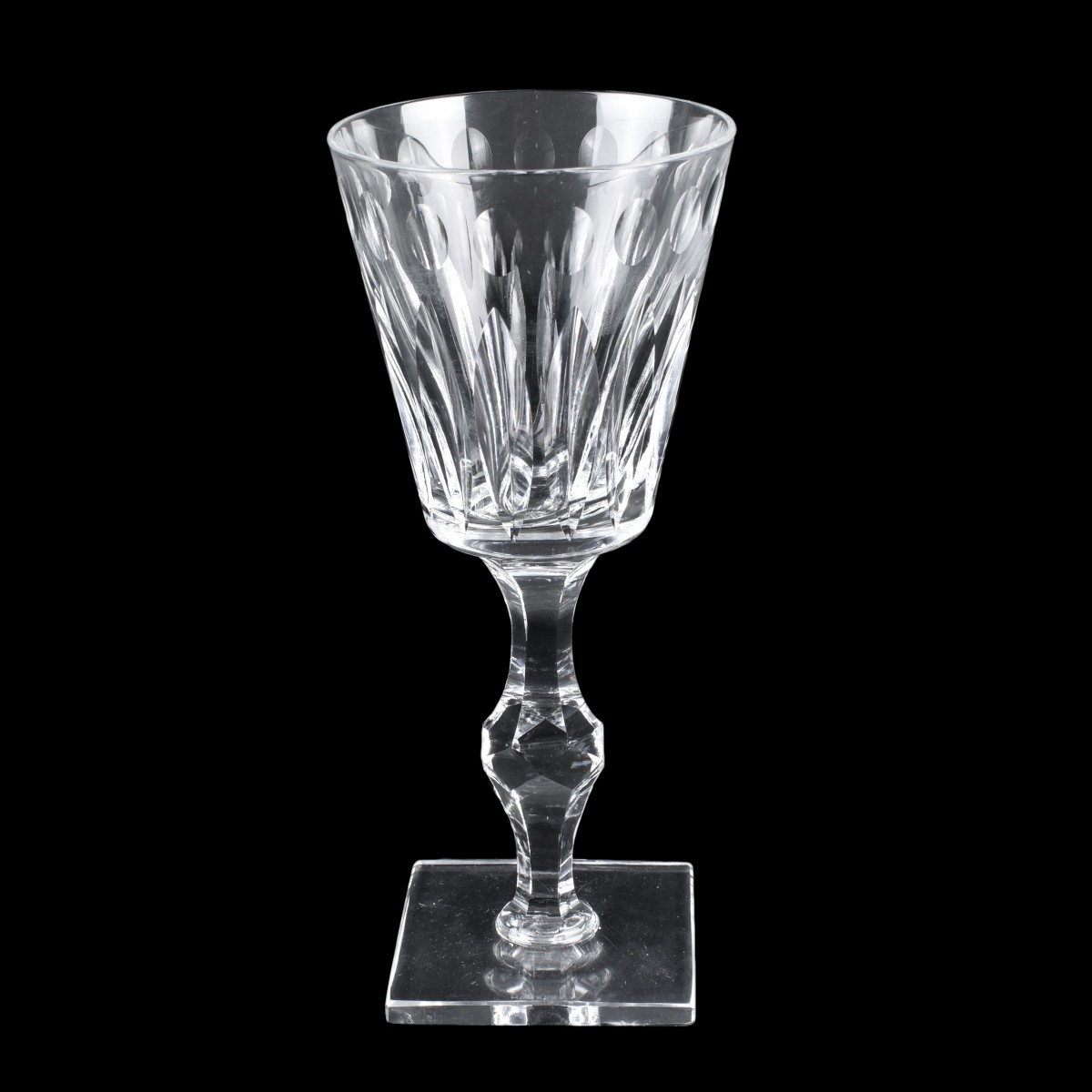 Hawkes "St. George" Crystal Claret Wine Glasses