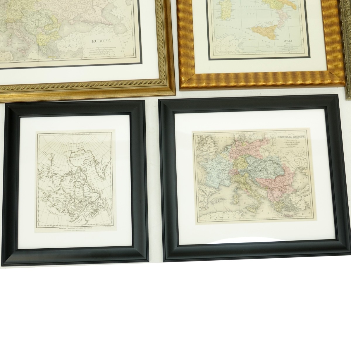 Six (6) Vintage Prints of Maps