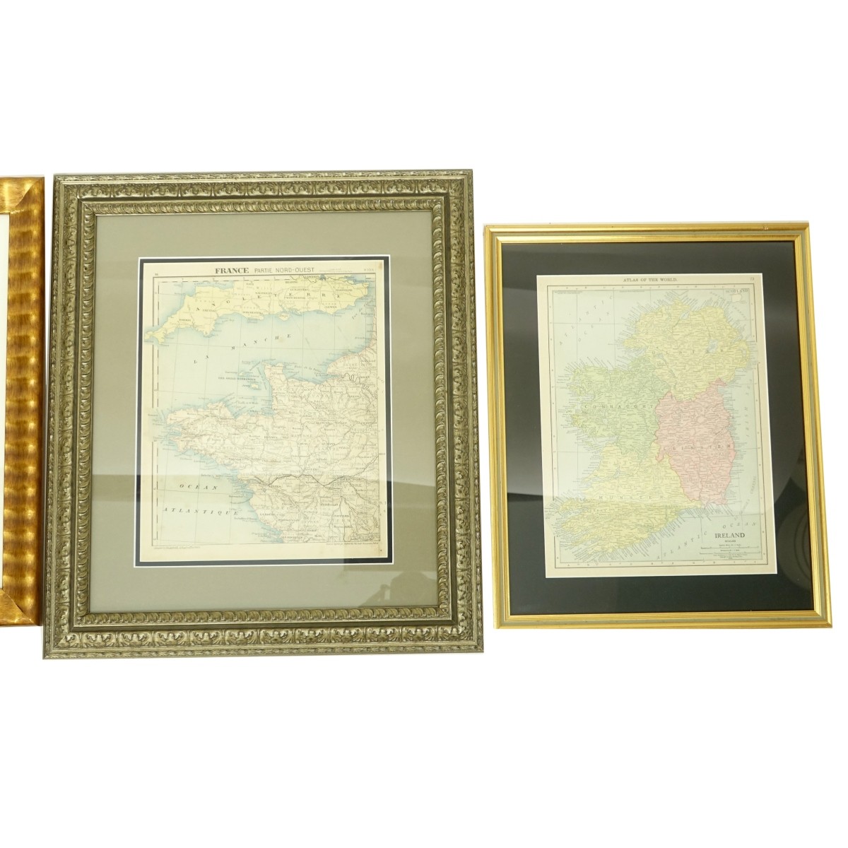 Six (6) Vintage Prints of Maps