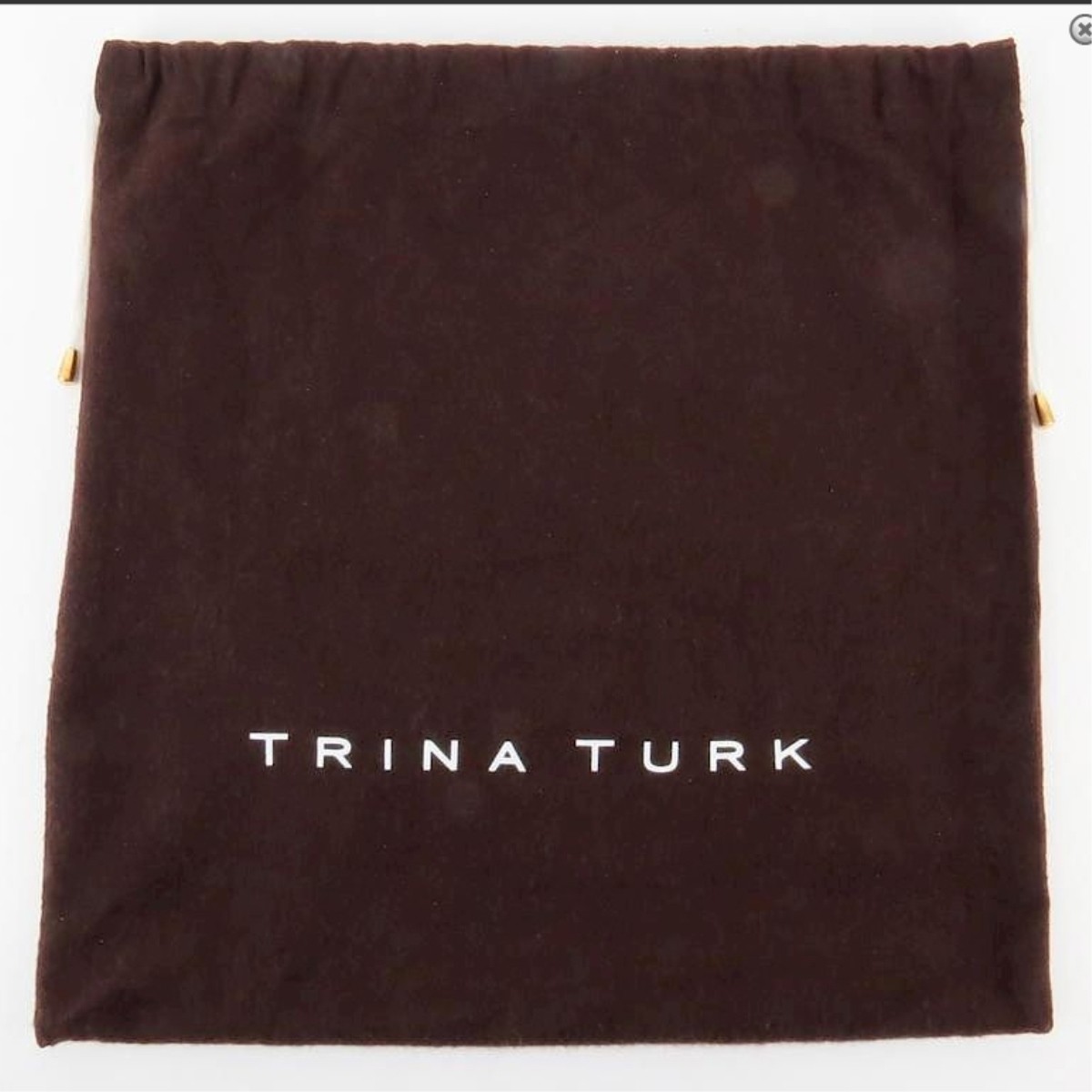 Trina Turk Salmon Pink Patent Leather Clutch