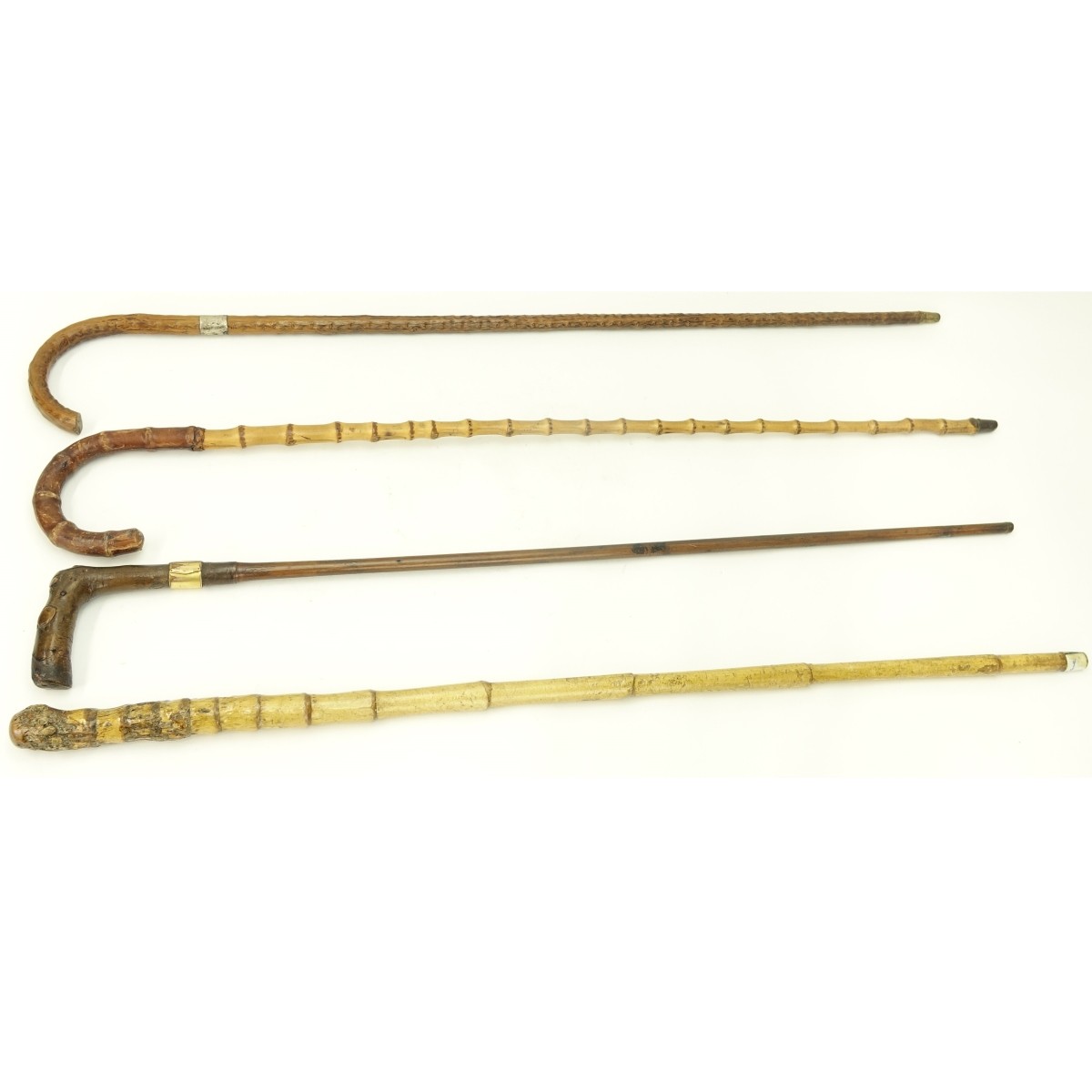 Four Antique Canes