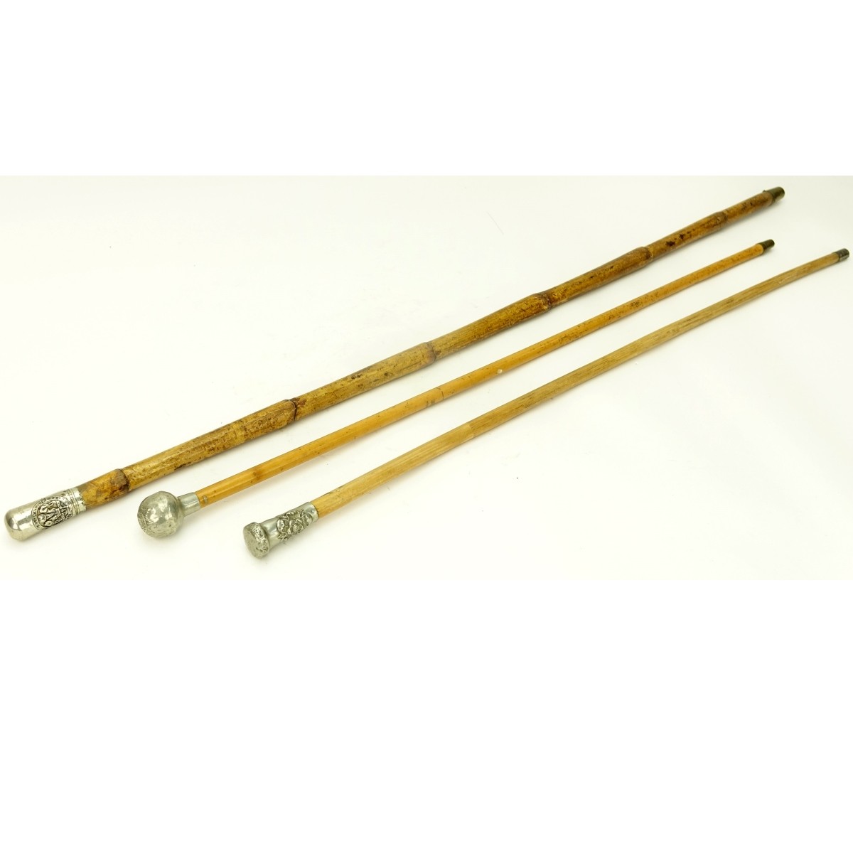 3 Bamboo Walking Sticks