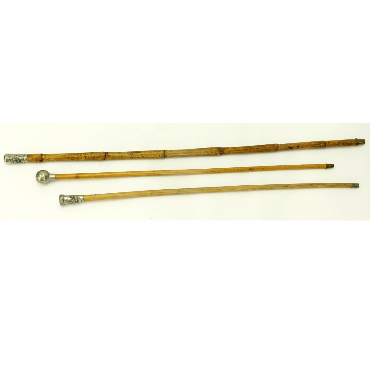 3 Bamboo Walking Sticks