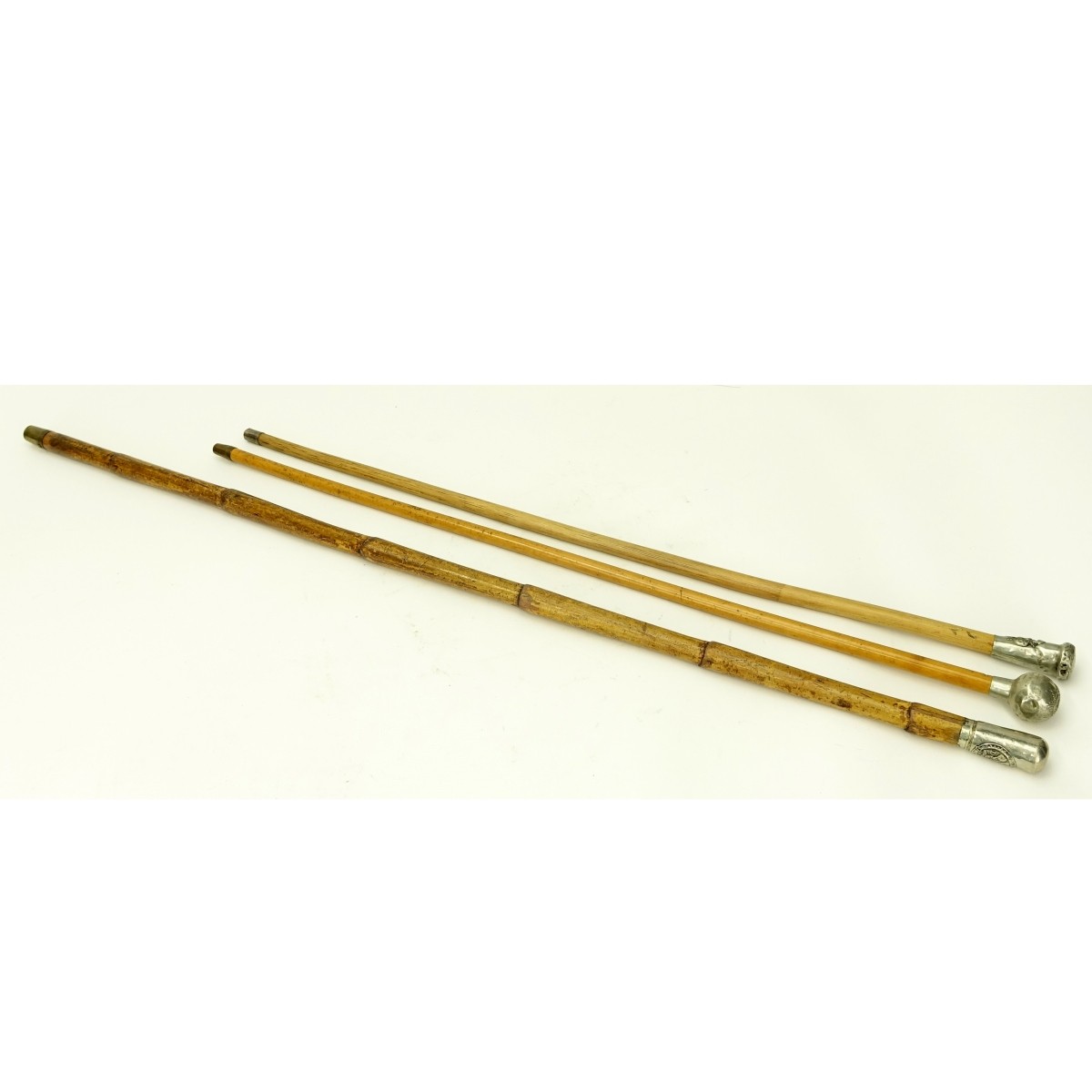 3 Bamboo Walking Sticks