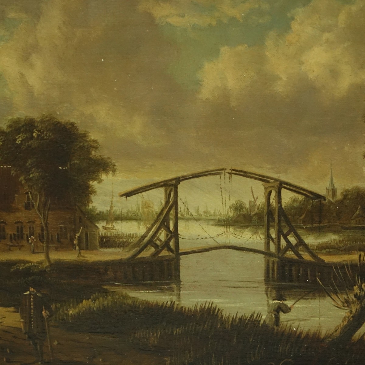 Jan Meerhout (1630-1677) Oil on Panel