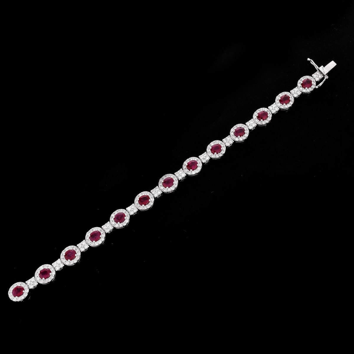 Ruby, Diamond and 18K Bracelet