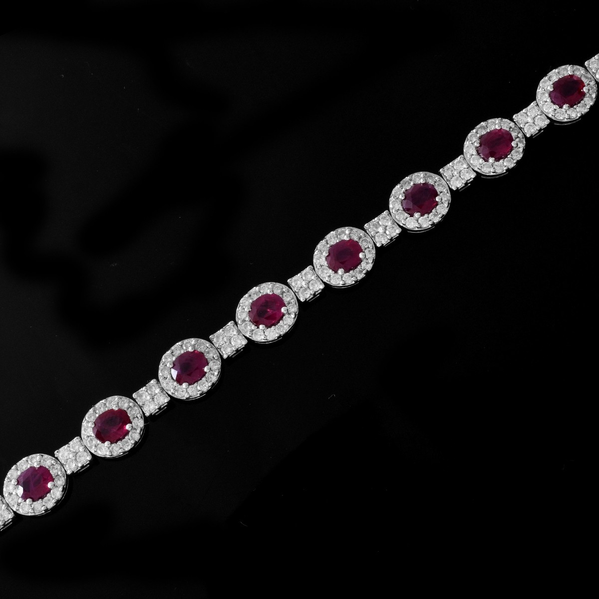 Ruby, Diamond and 18K Bracelet