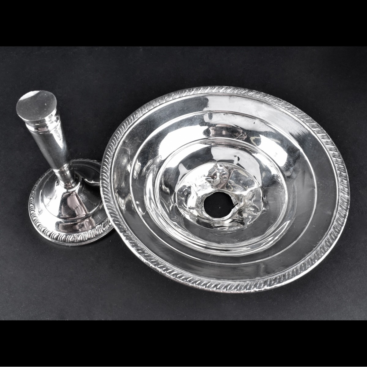 Five Sterling Compotes