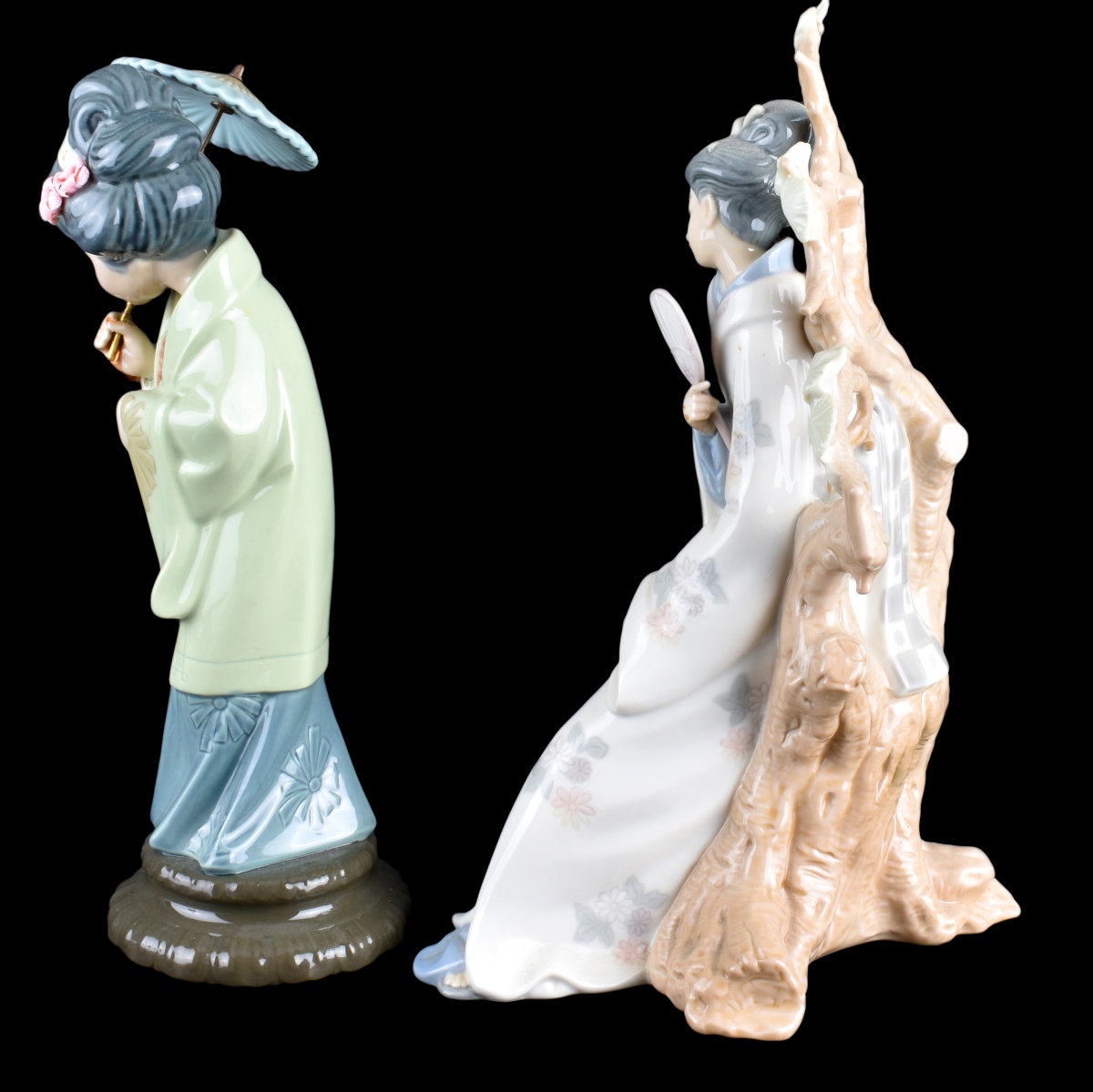 Grouping of Two (2) Lladro Porcelain Figurines